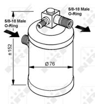 NRF 33048 - FILTRO AC CITROEN XANTIA 1.9D 93-0X