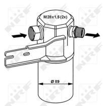 NRF 33132 - FILTRO AC AUDI A8 4.2 95-0X0X0