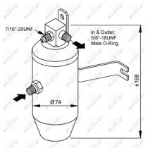 NRF 33145 - FILTRO AC CITROEN BERLINGO 1.9D 97-