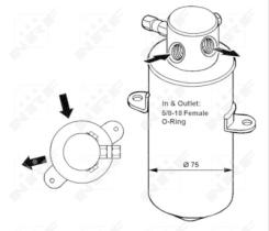 NRF 33165 - FILTRO AC MERCEDES S-SERIES 3.2 91-