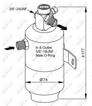 NRF 33170 - FILTRO AC MERCEDES SLK-SERIES 2.3 9