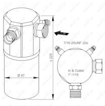 NRF 33175 - FILTRO AC VOLVO 900 2.0 91-0X0X0