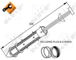 NRF 33178 - FILTRO AC FORD GALAXY 1.9D 95-0X0X0