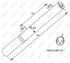 NRF 33196 - FILTRO AC MERCEDES C-SERIES 2.2D 00