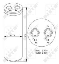 NRF 33205 - FILTRO AC AUDI A4 1.9D 01-0X0X0