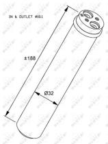 NRF 33284 - FILTRO AC OPEL AGILA 1.2 00-0X0X0