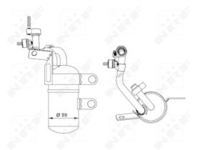 NRF 33290 - FILTRO AC FORD FOCUS 1.6 05-0X0X0