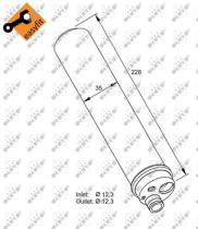 NRF 33297 - FILTRO AC VW TIGUAN 2.0D 08-0X0X0