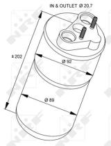 NRF 33318 - FILTRO AC RENAULT TRAFIC 1.9D 01-0X