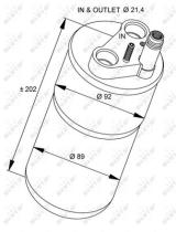 NRF 33322 - FILTRO AC RENAULT LAGUNA 1.9D 01-0X