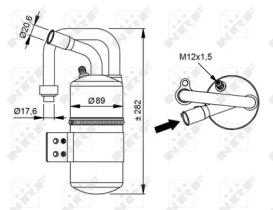 NRF 33339 - FILTRO AC FORD FUSION 1.6D 02-0X0X0