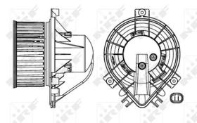 NRF 34158 - VENTILADOR HABITACULO MINI MINI 1.6