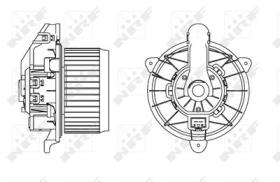 NRF 34167 - VENTILADOR HABITACULO FORD ECOSPORT