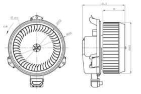 NRF 34298 - VENTILADOR HABITACULO HONDA ACCORD