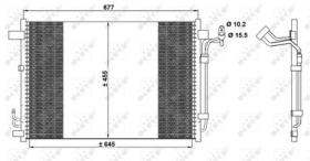 NRF 350094 - CONDENSADOR NISSAN MURANO 3.5 08-64