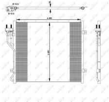 NRF 350129 - CONDENSADOR JEEP CHEROKEE 01-0X0X0