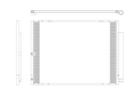 NRF 350276 - CONDENSADOR LEXUS RX 3.0 03-0X0X0