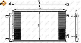 NRF 350339 - CONDENSADOR VAUXHALL ASTRA 1.4 16-6