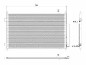 NRF 350426 - CONDENSADOR HONDA HR-V 1.5 14-0X0X0