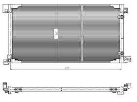 NRF 350449 - CONDENSADOR TOYOTA PRIUS 1.8 16-0X0