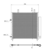 NRF 350451 - CONDENSADOR MITSUBISHI SPACE STAR 1