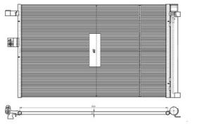 NRF 350462 - CONDENSADOR BMW X3 2.0D 18-0X0X0