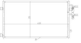 NRF 350467 - CONDENSADOR BMW I 14-0X0X0