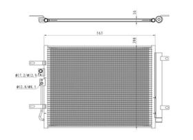 NRF 350471 - CONDENSADOR KIA NIRO/HYUNDAI IONIQ