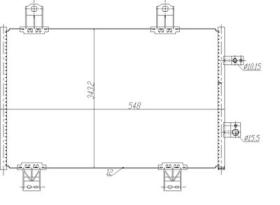 NRF 350480 - CONDENSADOR MAZDA CX3 1.5D 15-0X0X0