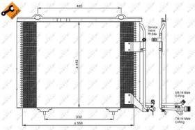 NRF 35463 - CONDENSADOR MERCEDES C-SERIES 1.8 9