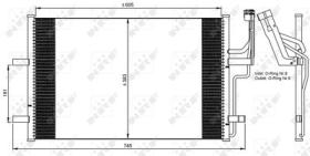 NRF 35507 - CONDENSADOR MAZDA 3 1.6D 04-605X383