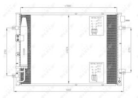 NRF 35515 - CONDENSADOR KIA SORENTO 2.5D 03-580