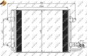 NRF 35521 - CONDENSADOR VW TOURAN 1.9D 03-535X4