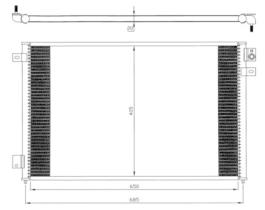 NRF 35567 - CONDENSADOR JAGUAR S-TYPE 3.0 99-65