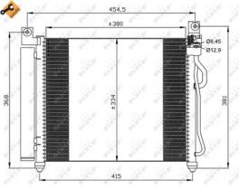 NRF 35569 - CONDENSADOR KIA PICANTO 1.1 04-380X