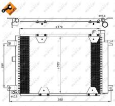 NRF 35580 - CONDENSADOR SUZUKI GRAND VITARA 2.0