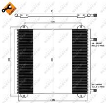 NRF 35785 - CONDENSADOR RENAULT TWINGO 1.2 93-3