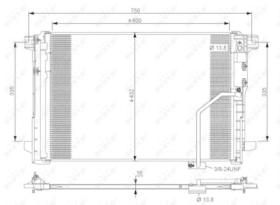 NRF 35793 - CONDENSADOR MERCEDES C-SERIES 2.2D