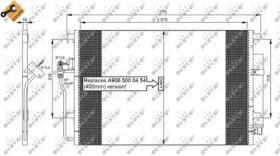 NRF 35849 - CONDENSADOR MERCEDES SPRINTER 2.2D