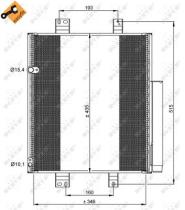 NRF 35853 - CONDENSADOR DAIHATSU MATERIA 1.5 07