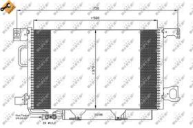 NRF 35893 - CONDENSADOR MERCEDES C-SERIES 1.8 0