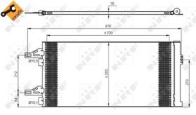 NRF 35895 - CONDENSADOR PEUGEOT BOXER 2.0D 06-7