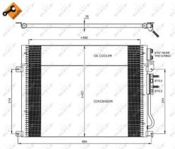 NRF 35920 - CONDENSADOR JEEP GRAND CHEROKEE 3.0