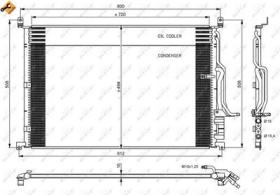 NRF 35923 - CONDENSADOR AUDI A8 3.0D 03-720X494