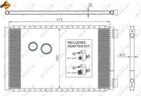 NRF 35950 - CONDENSADOR UNIVERSAL UNIVERSAL 470