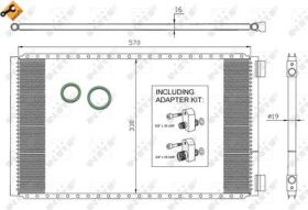 NRF 35951 - CONDENSADOR UNIVERSAL 570X330XPF16