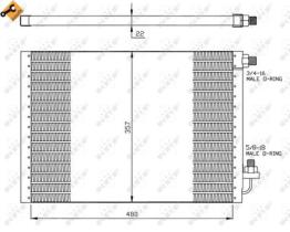 NRF 35956 - CONDENSADOR UNIVERSAL UNIVERAL 480X