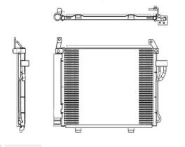 NRF 35992 - CONDENSADOR HYUNDAI I10 1.1 08-430X