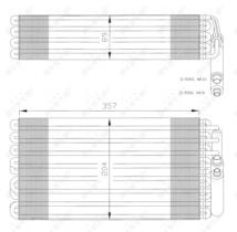 NRF 36032 - EVAPORADOR MERCEDES S-SERIES 3.2 91