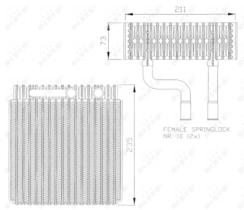 NRF 36073 - EVAPORADOR FORD FOCUS 1.6 99-0X0X0